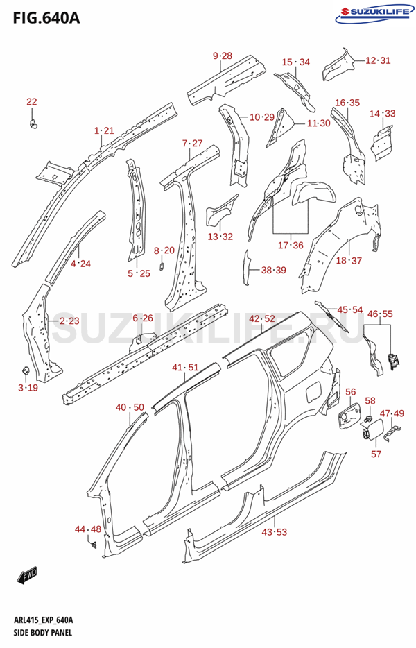 640A - SIDE BODY PANEL (TYPE1,TYPE2)