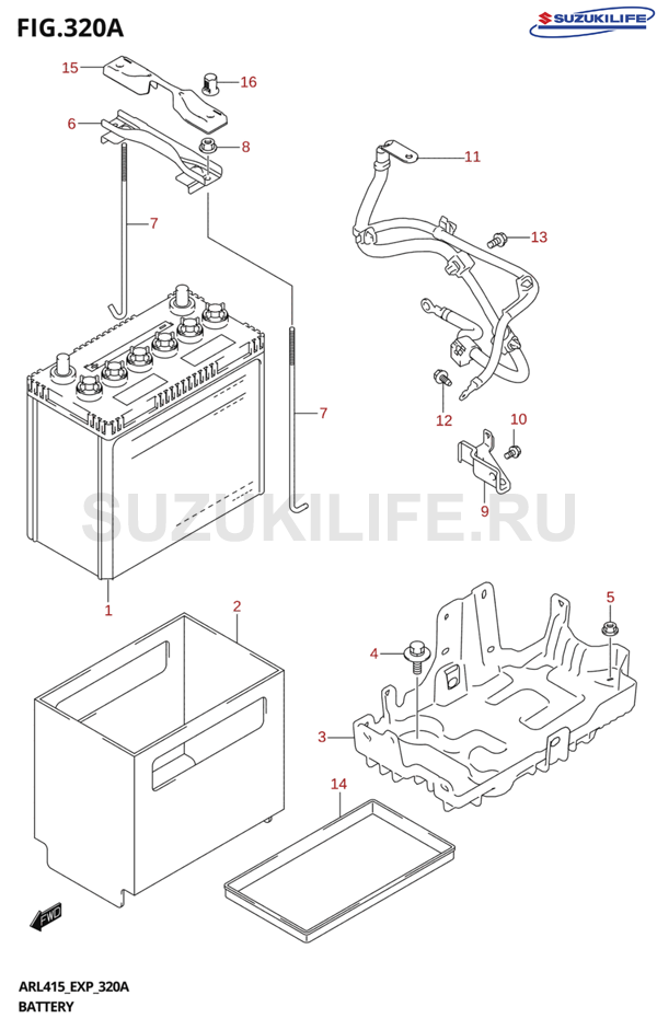 320A - BATTERY (5MT)
