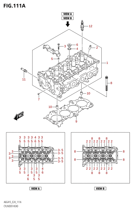 111A - CYLINDER HEAD