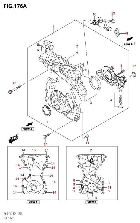 176A - OIL PUMP