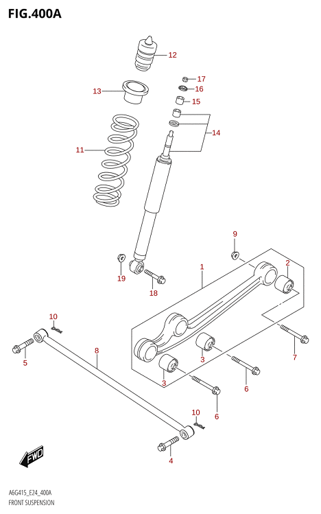 400A - FRONT SUSPENSION