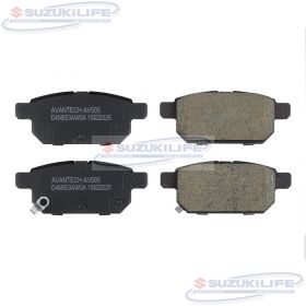 Колодки тормозные дисковые задние AV505