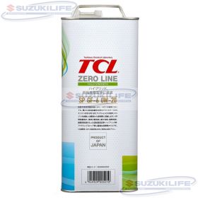 Масло моторное TCL Zero Line Fully Synth Fuel Economy SP GF-6 0W20 4л Z0040020SP