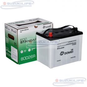 Аккумулятор DOMEI Eco STANDARD - JIS 12V 70AH 760A (258x173x220) прям. пол.